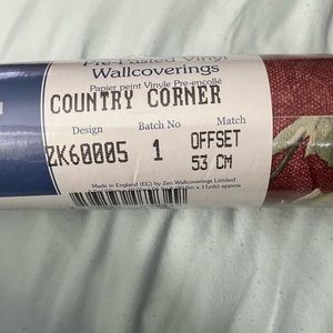 ZEN INTERIORS Pre-pasted vinyl wall covering